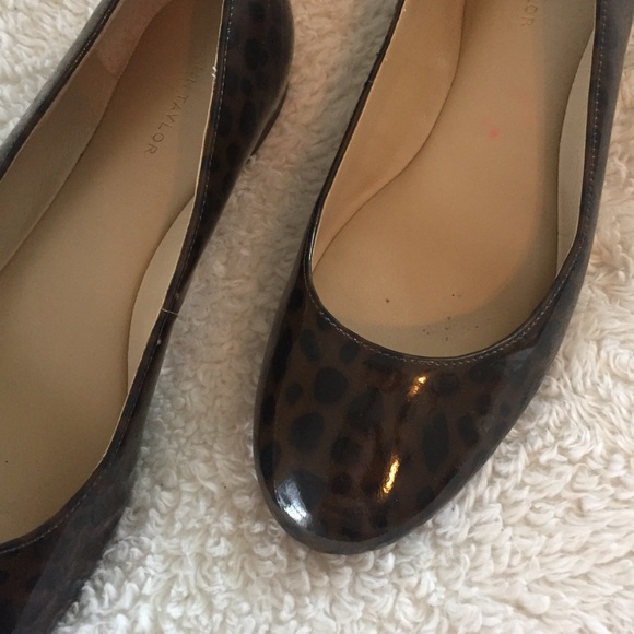 Ann Taylor Animal Print Flats - Picture 2 of 8